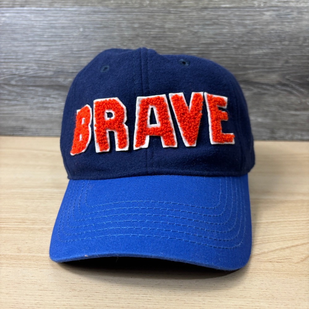 Cat & Jack Hat Cap Strap‎ Back Womens Blue BRAVE Adjustable